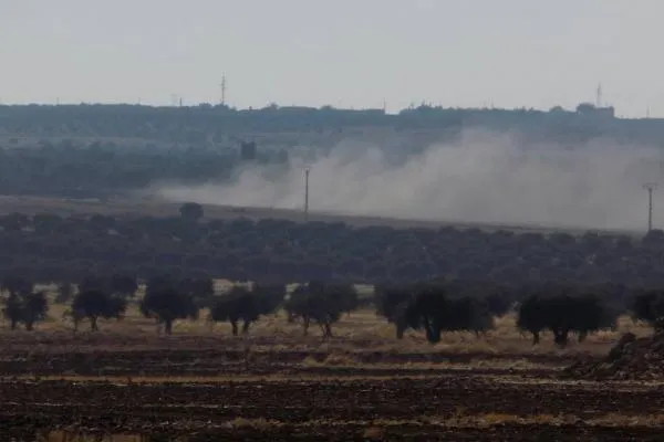 Sherawa district exposed to shelling