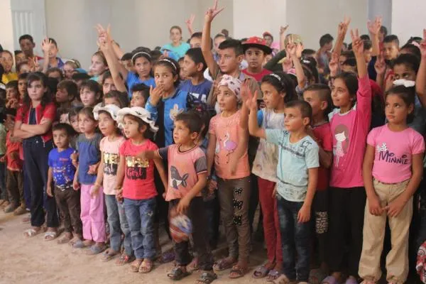 KRC organizes party for children of Afrin