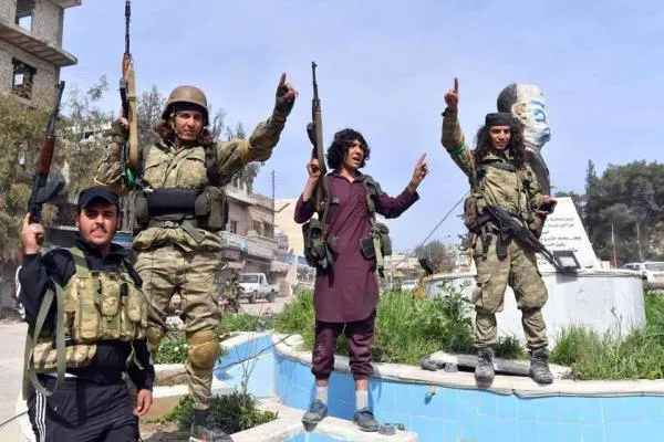 New ISIS … National Army mercenaries executed two men in Jarablous