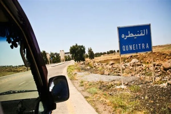 Israel targets Quneitra countryside south of Syria