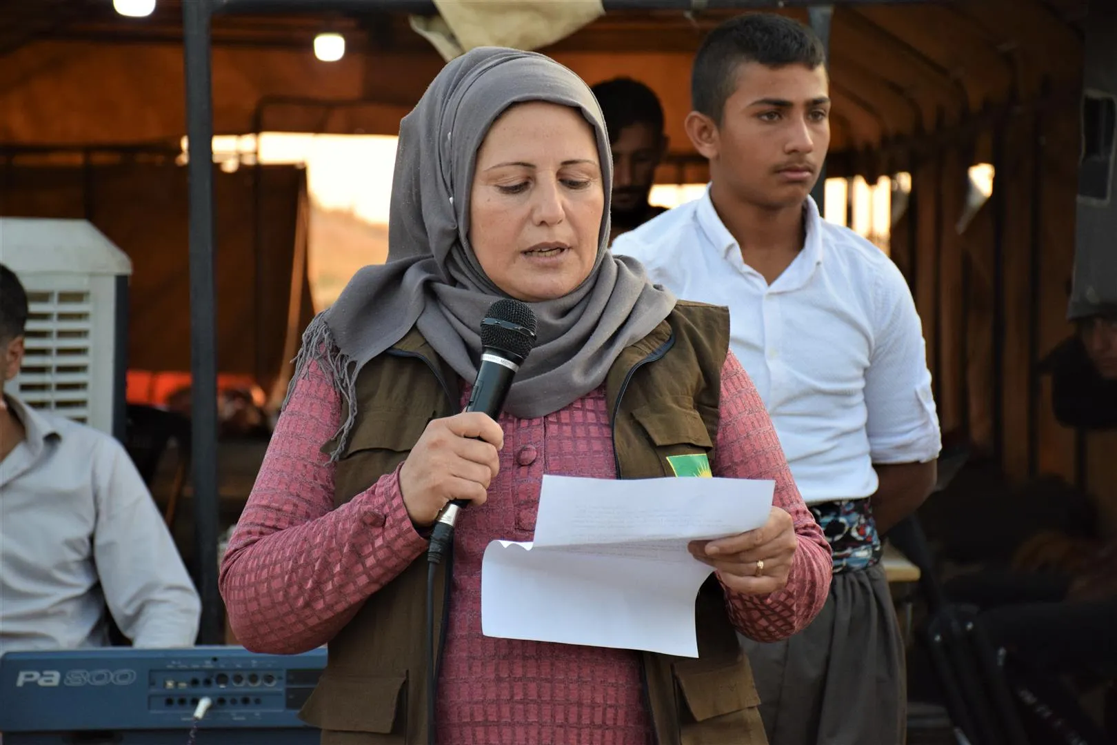 Thousands of HPC demonstrated against Turkish occupation