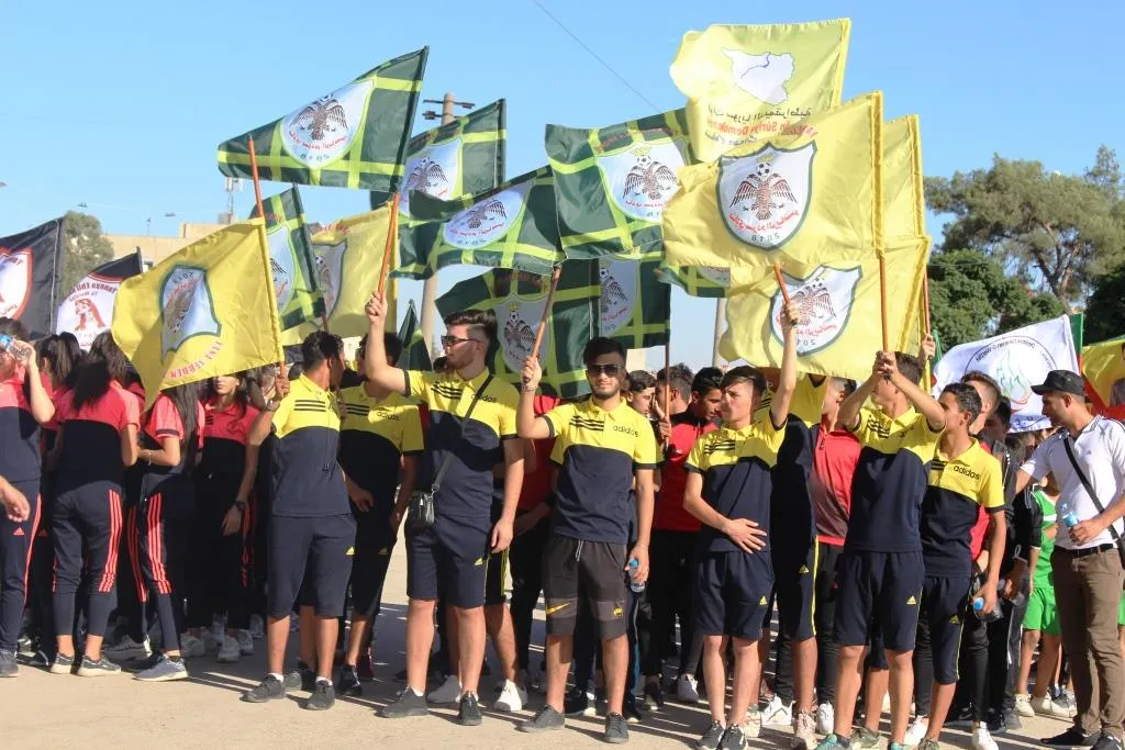Demo in Qamishlo against Turkish threat