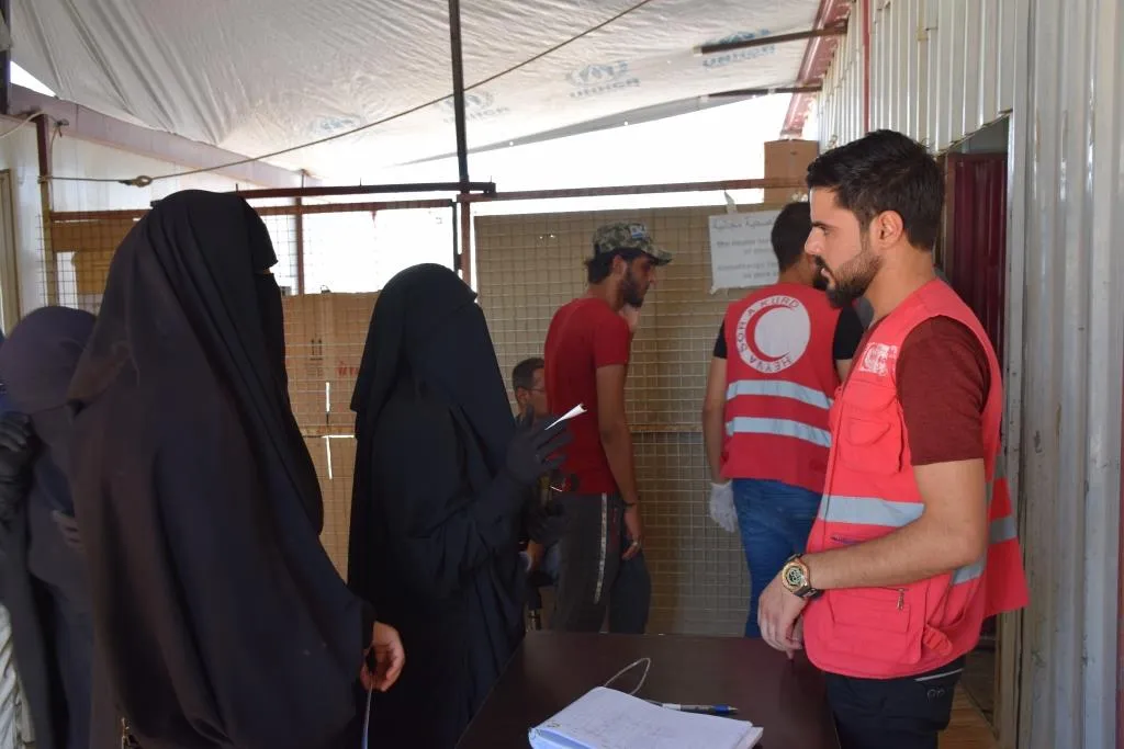  Kurdish Red Crescent prepares to expand field hospital in al-Hol camp