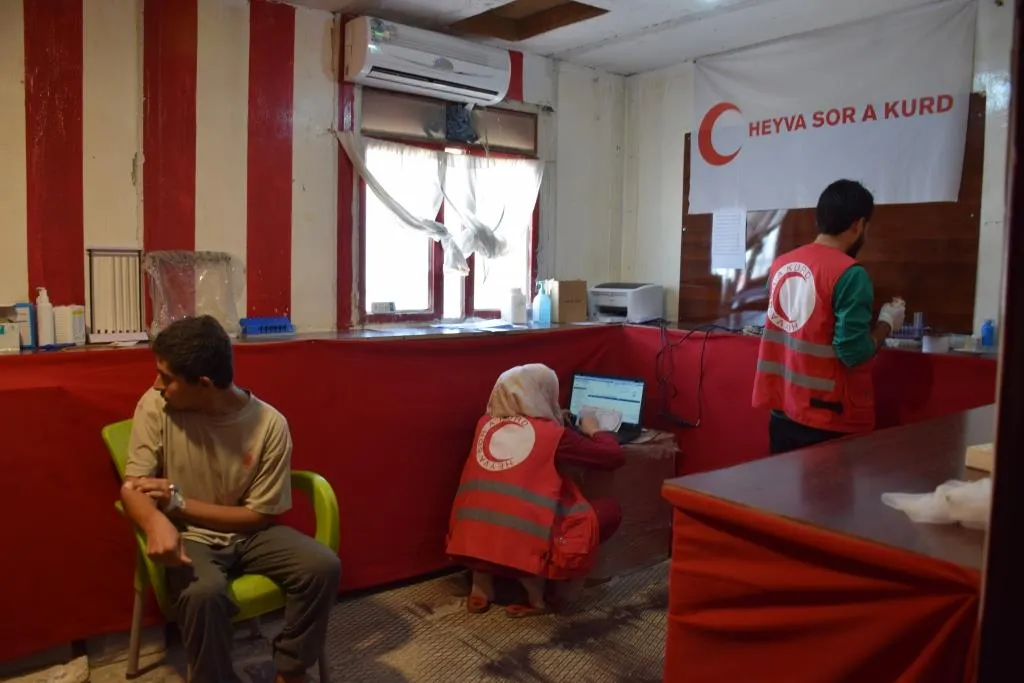  Kurdish Red Crescent prepares to expand field hospital in al-Hol camp