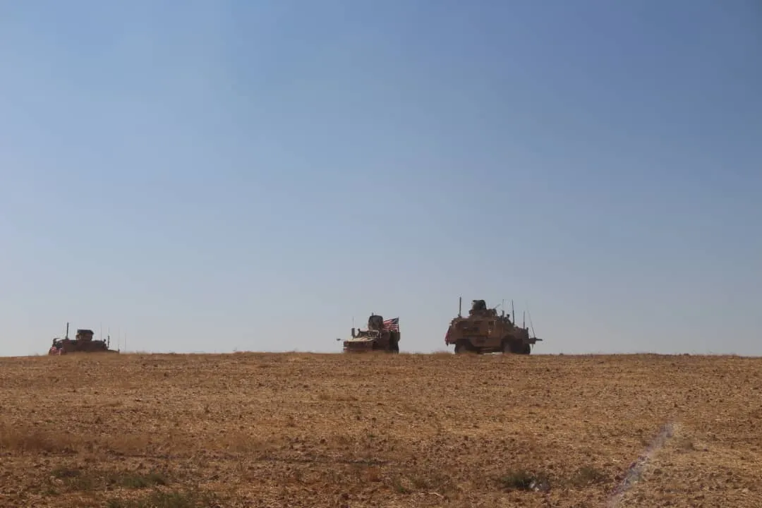 US forces conduct surveillance patrols east Tel-Abyed