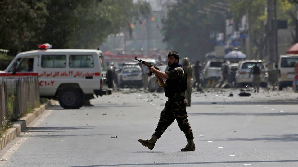 On 11th  Sep anniversary, an explosion near the US Embassy in Kabul