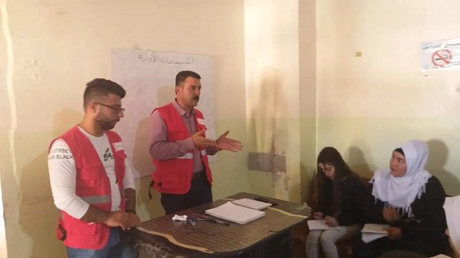 Despite poor medical supplies, KRC provides services to Afrin people