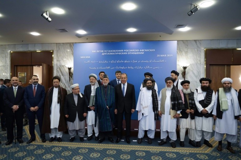 After collapsing talks with Washington …. Taliban in Moscow