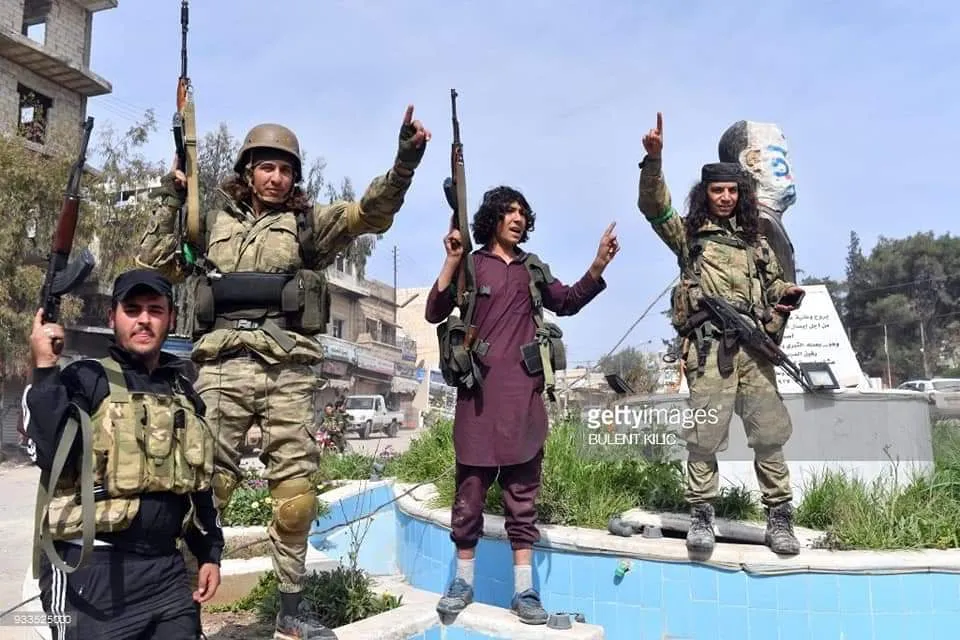 Clashes between Turkish occupation factions in Afrin