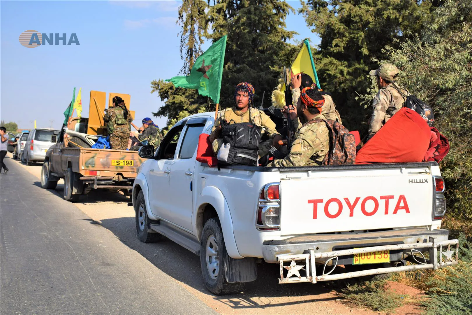 Joint patrol within Border Security Agreement in Serekaniye region