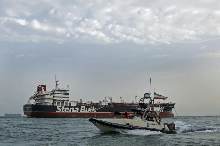 Stena Impero leaves Iran