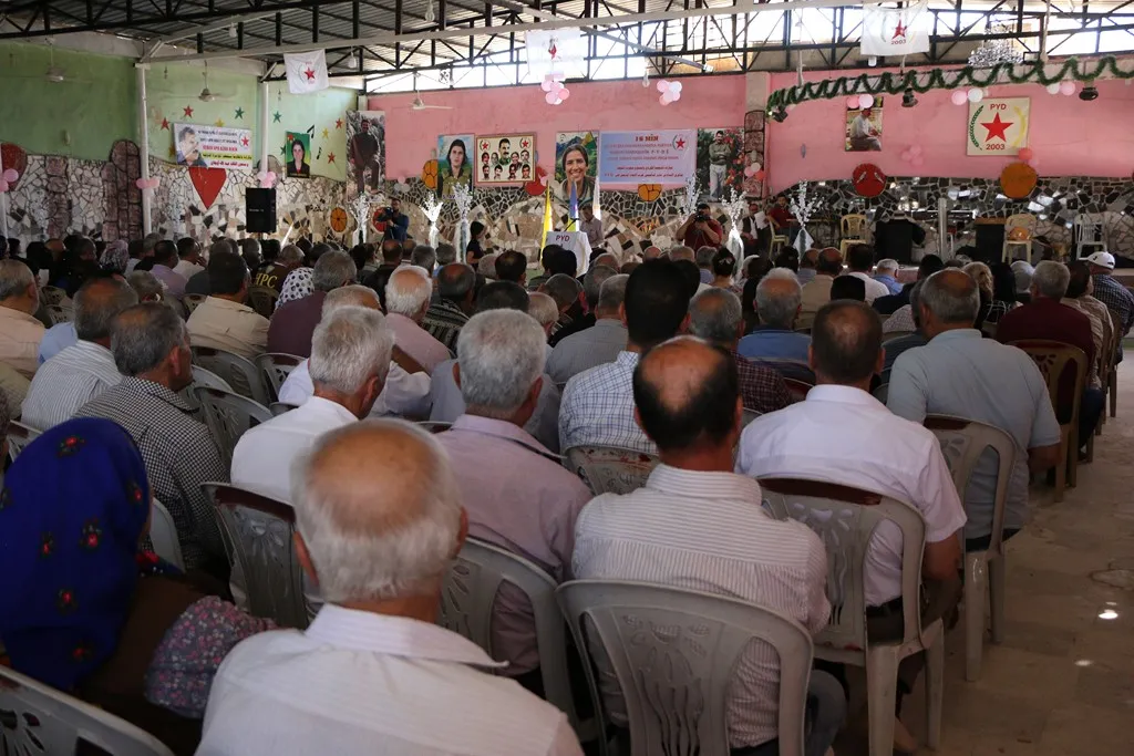 Aleppo residents celebrate 16th anniversary of PYD foundation