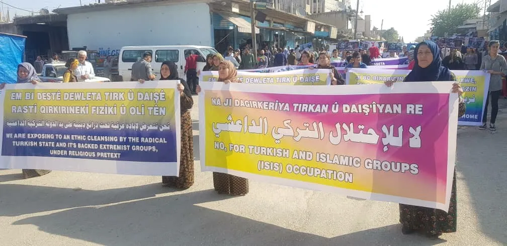 From Amuda: No to Turkish occupation
