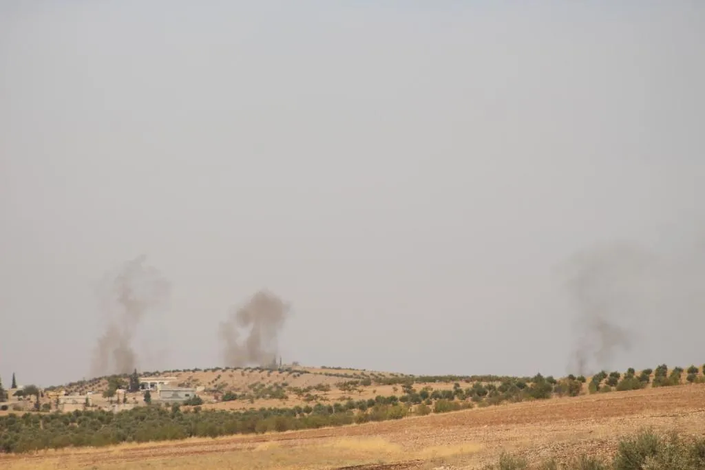 In video: Turkish occupation shells W villages Kobani, SDF respond