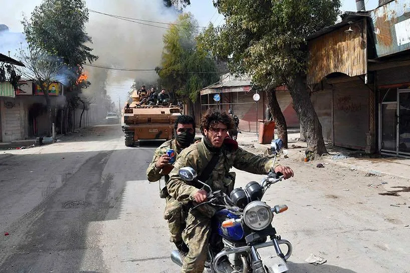 Mercenaries of Turkish occupation kidnap 4 citizens from Afrin’s Mirkan village