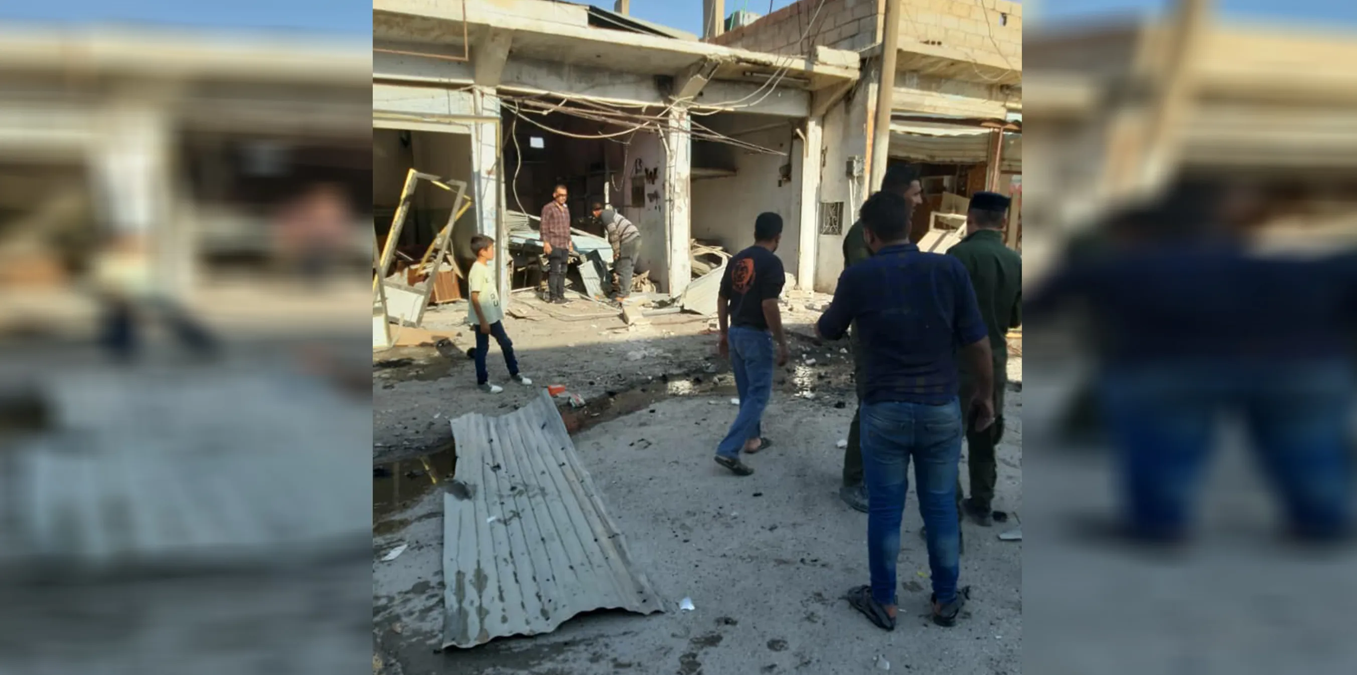 Explosion took place in al-Shaddadi