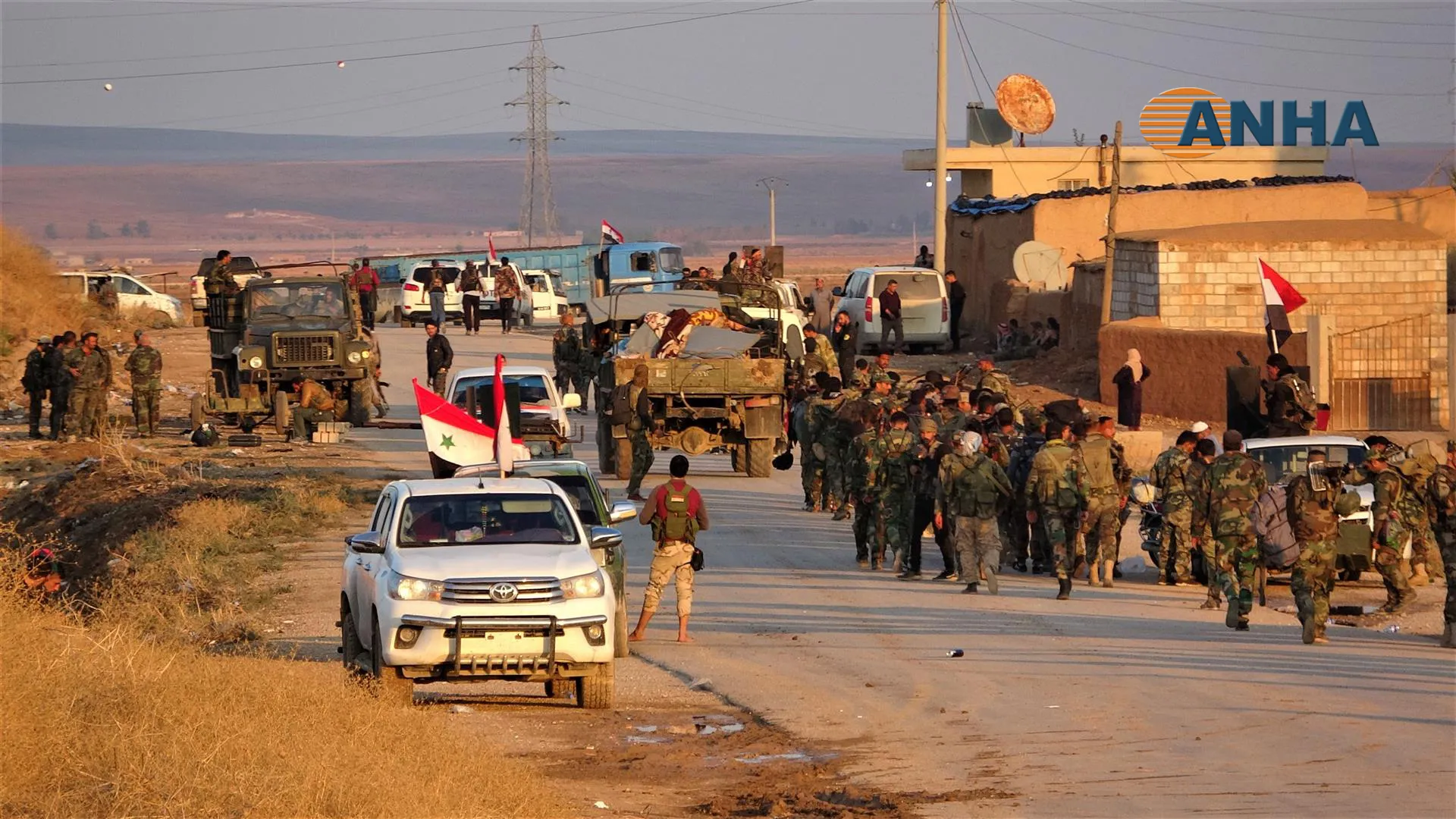 Syrian regime withdrew from Tel Tamr countryside and ed-Dirbasiyah