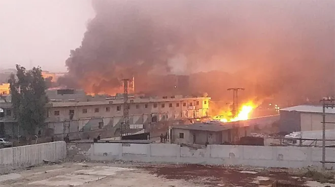 9 people killed, 30 injured in explosion hit Afrin city