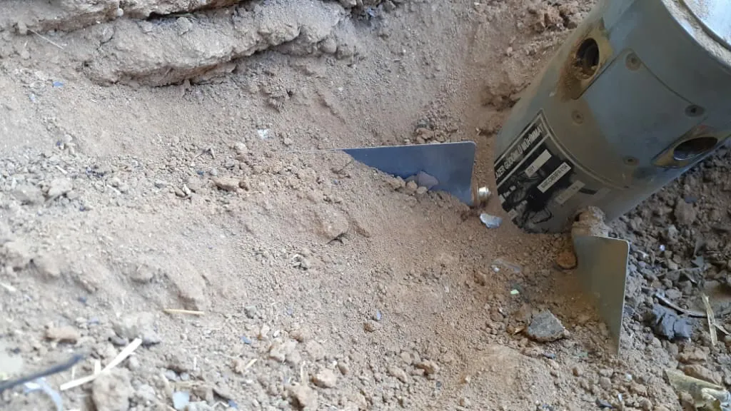 Turkish occupation's shelling damages farms of Julya in Zerkan