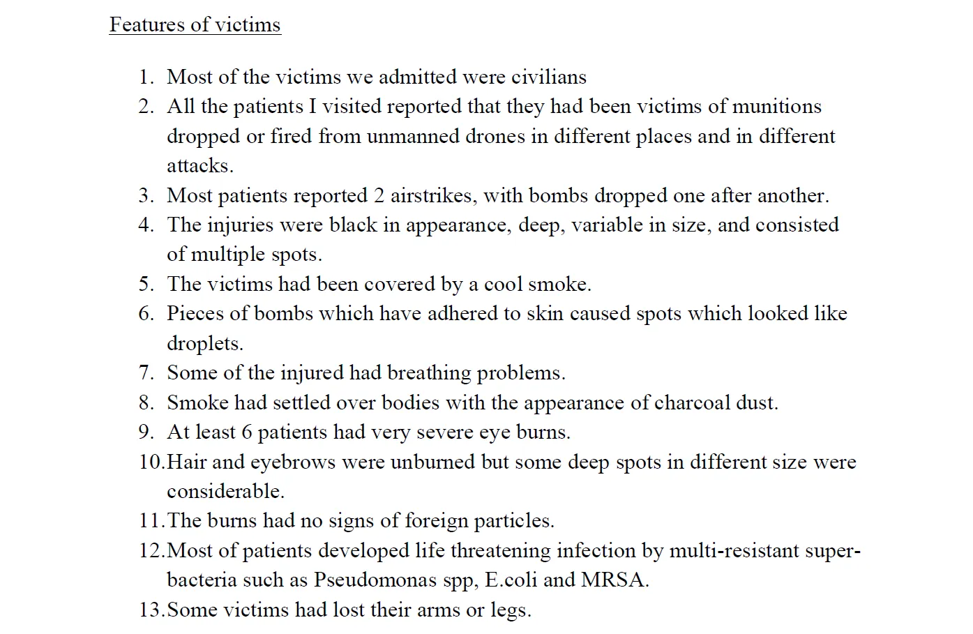 Medical report confirms Turkey's use of chemical weapons in Serêkaniyê shelling