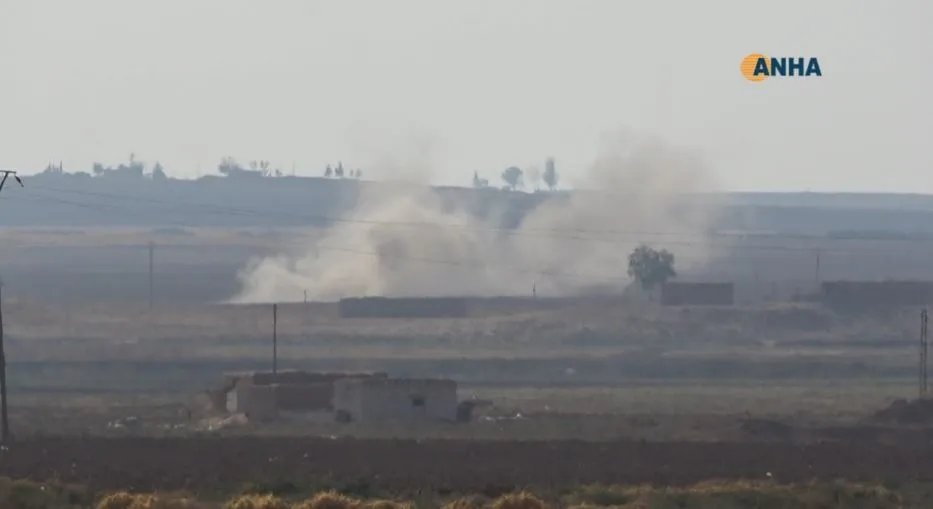 Turkish occupation, its gangs shell Tel-Tamr countryside