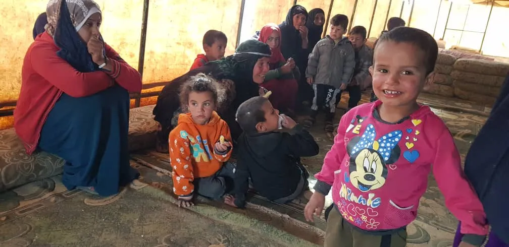 137 families arrive Washokani camp fleeing from Turkey's crimes
