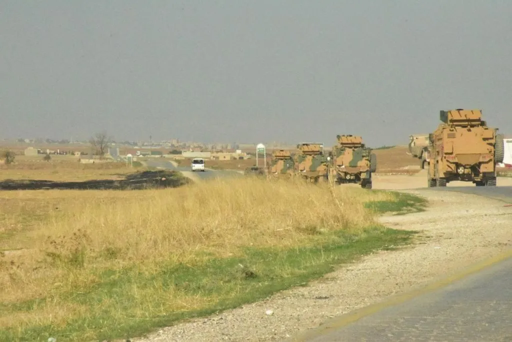 Turkish-Russian patrol ended in ed-Dirbasiyah