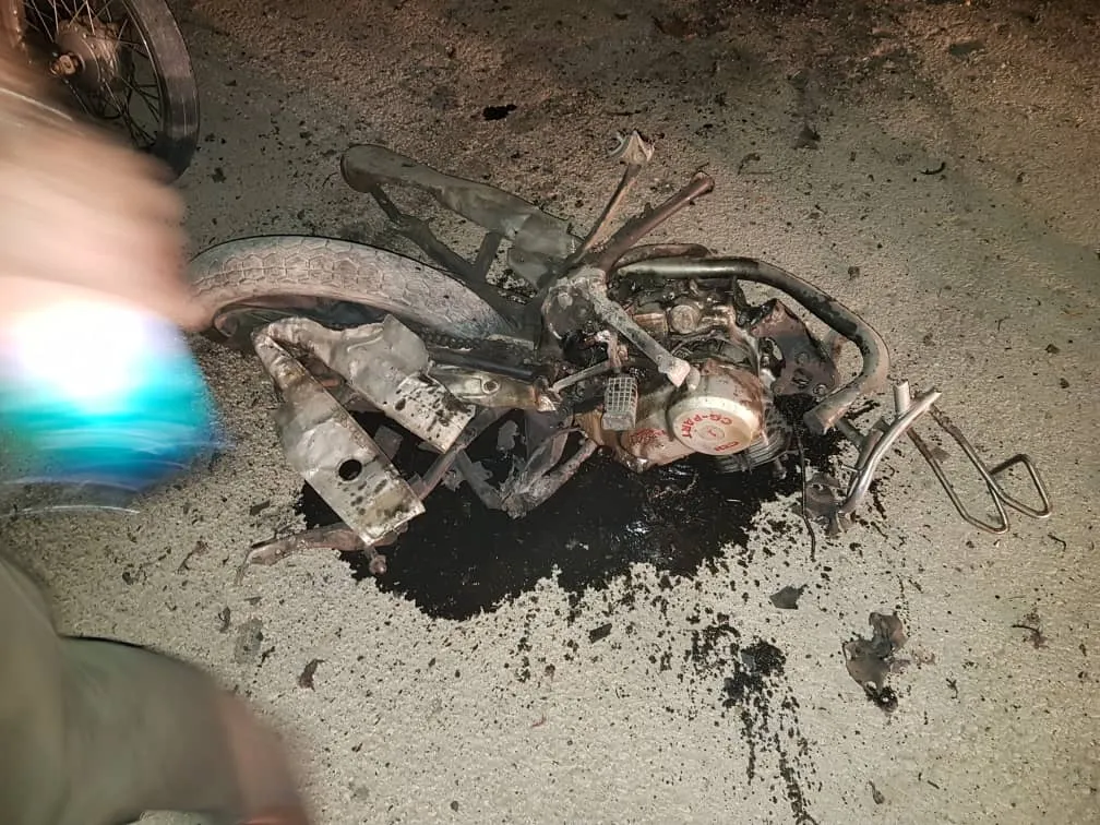Motorbike blasted north of al-Hasakah