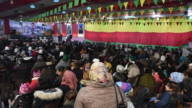 Thousands of Aleppo people celebrated PKK  constitution anniversary