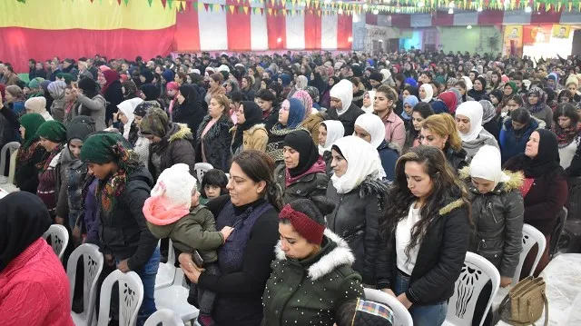 Thousands of Aleppo people celebrated PKK  constitution anniversary
