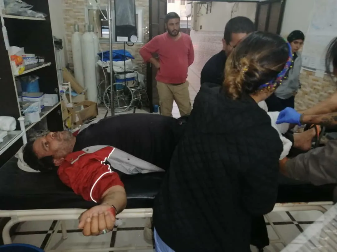 2 civilians wounded in bombing on Sherkrak