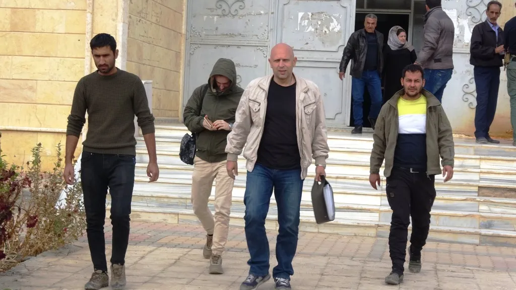 Russian delegation visited Ain Issa Council