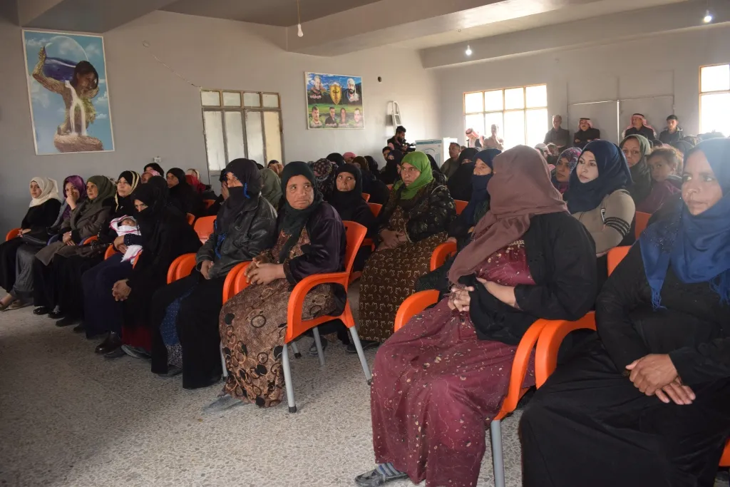 Combating Violence against Women was subject of meetings in Manbij