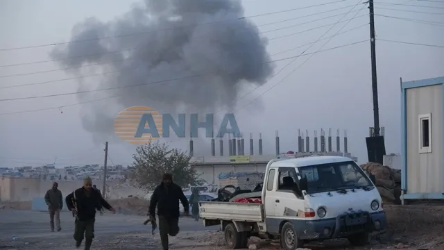 armored vehicle wreacked, a number of mercenaries in Ain Issa countryside killed