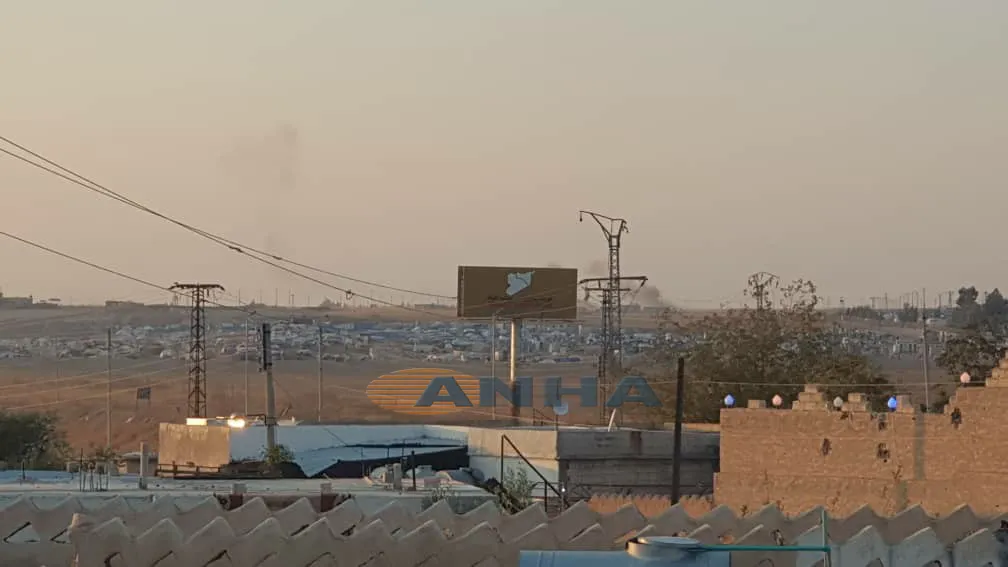 Turkish occupation drones hover over Ain Issa district