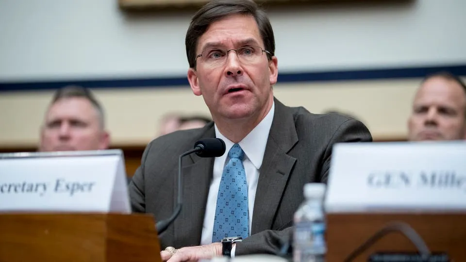 Tensions are increasing between Washington and Ankara ... Esper surprised about Erdogan's threats