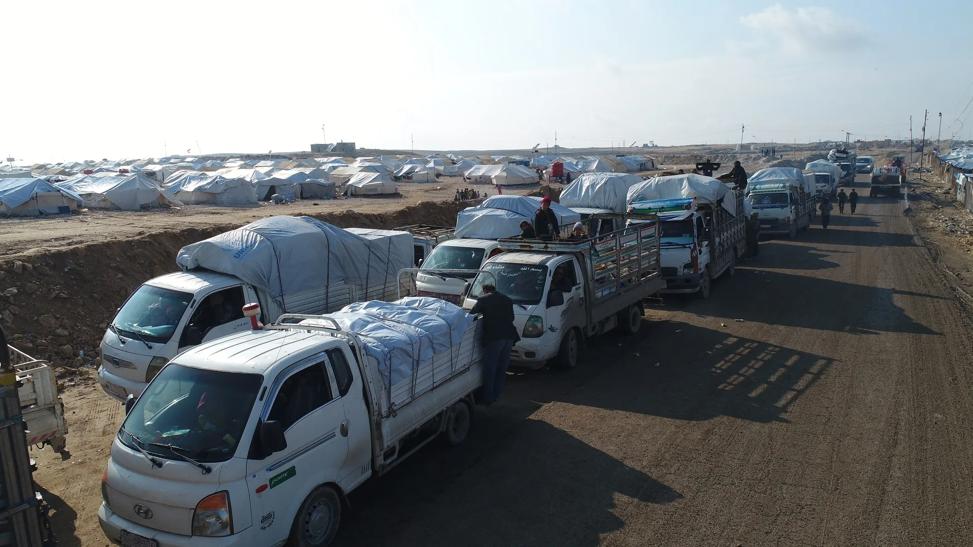 ​​​​​​​New batch of displaced NE, Syria is leaving al-Hol camp