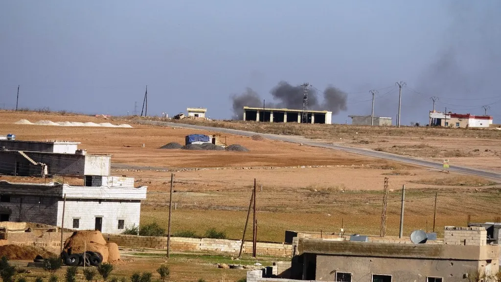 Turkish occupation launched attacks on Ain Issa countryside as reconnaissance jets hover