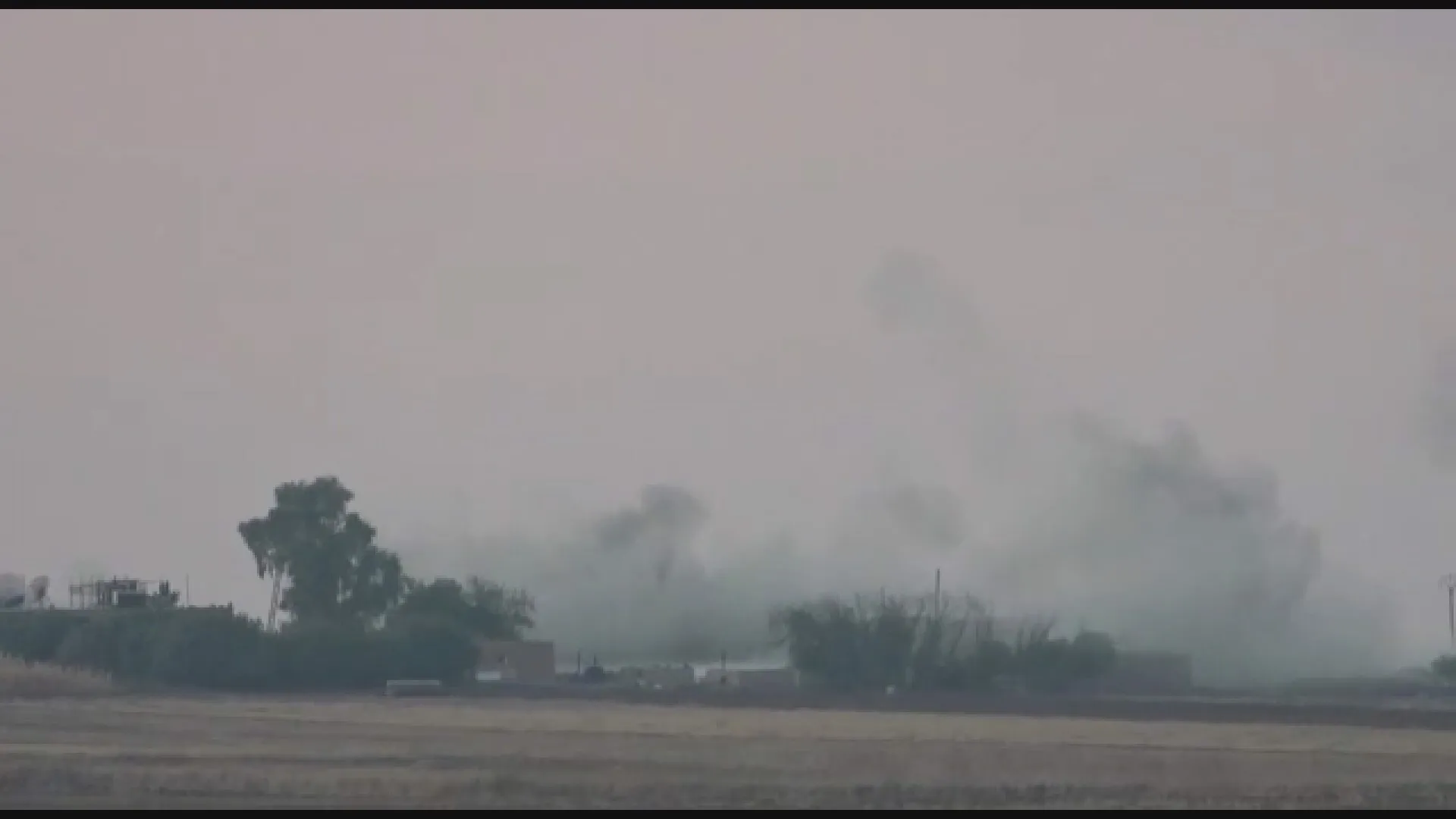 Turkish occupation, its gangs shell Tel-Tamr countryside after ending joint patrol
