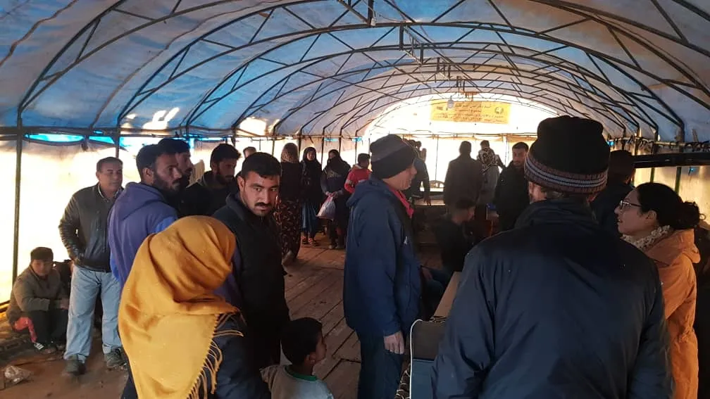 New displaced families flocked to Washokani camp