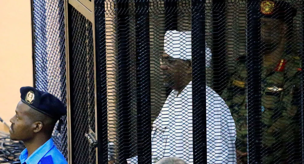 Bashir held for two years after being convicted of financial corruption