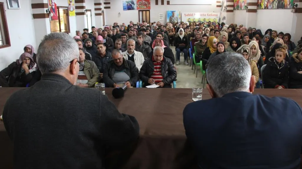 Expanded meeting in Tel Tamr district
