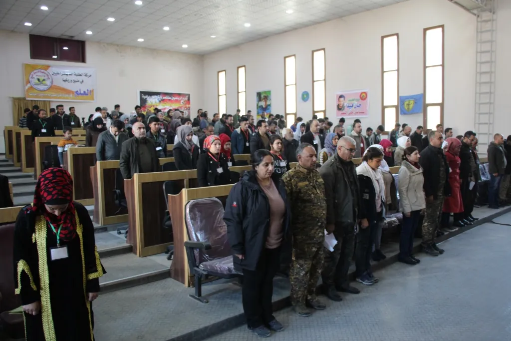 The annual meeting of the Youth Council held  in Manbij