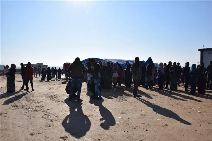 A new batch of the displaced arrive in  Washokani camp amid organizations disregard