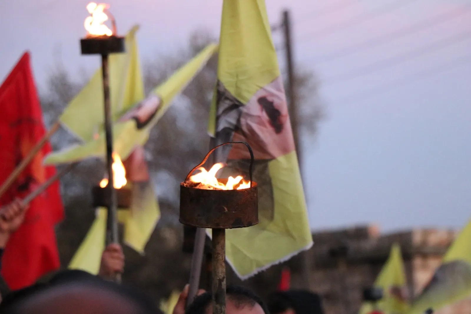 Demo in Sherawa denounced isolation on Ocalan