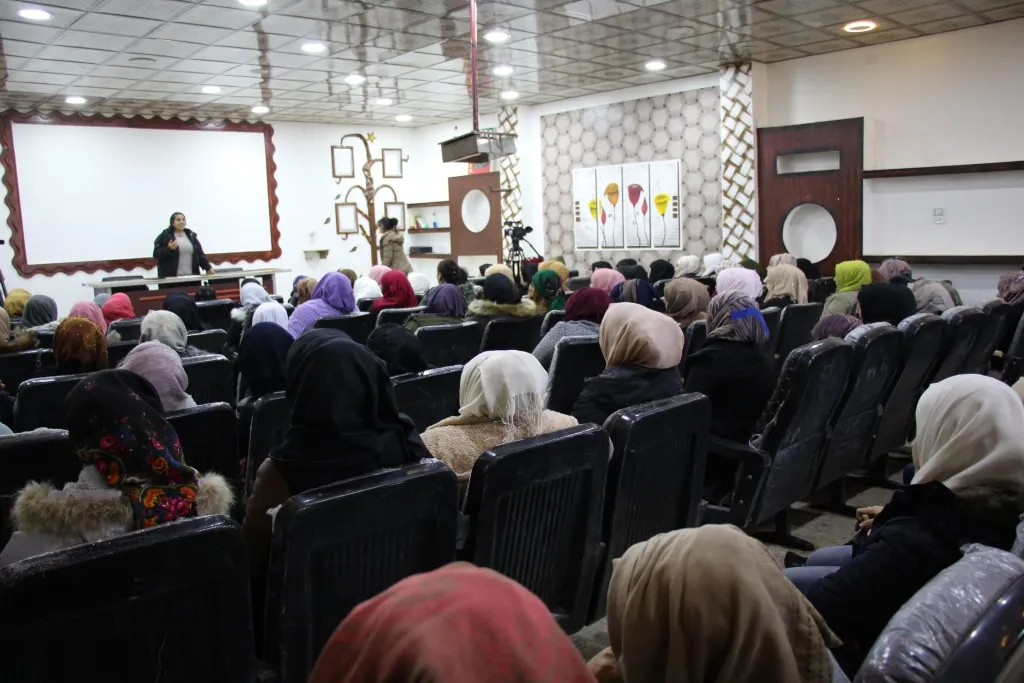 "Defending Existence" title of lecture in Manbij