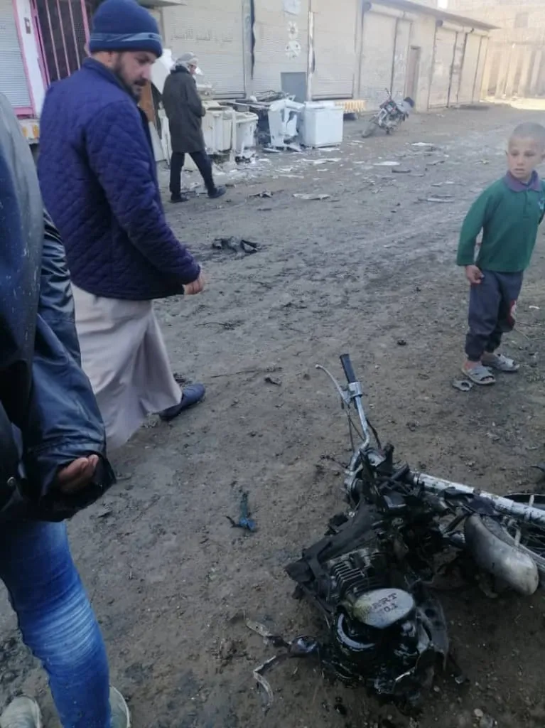 ​​​​​​​6 people wounded due to explosion motorcycle in Hajin city