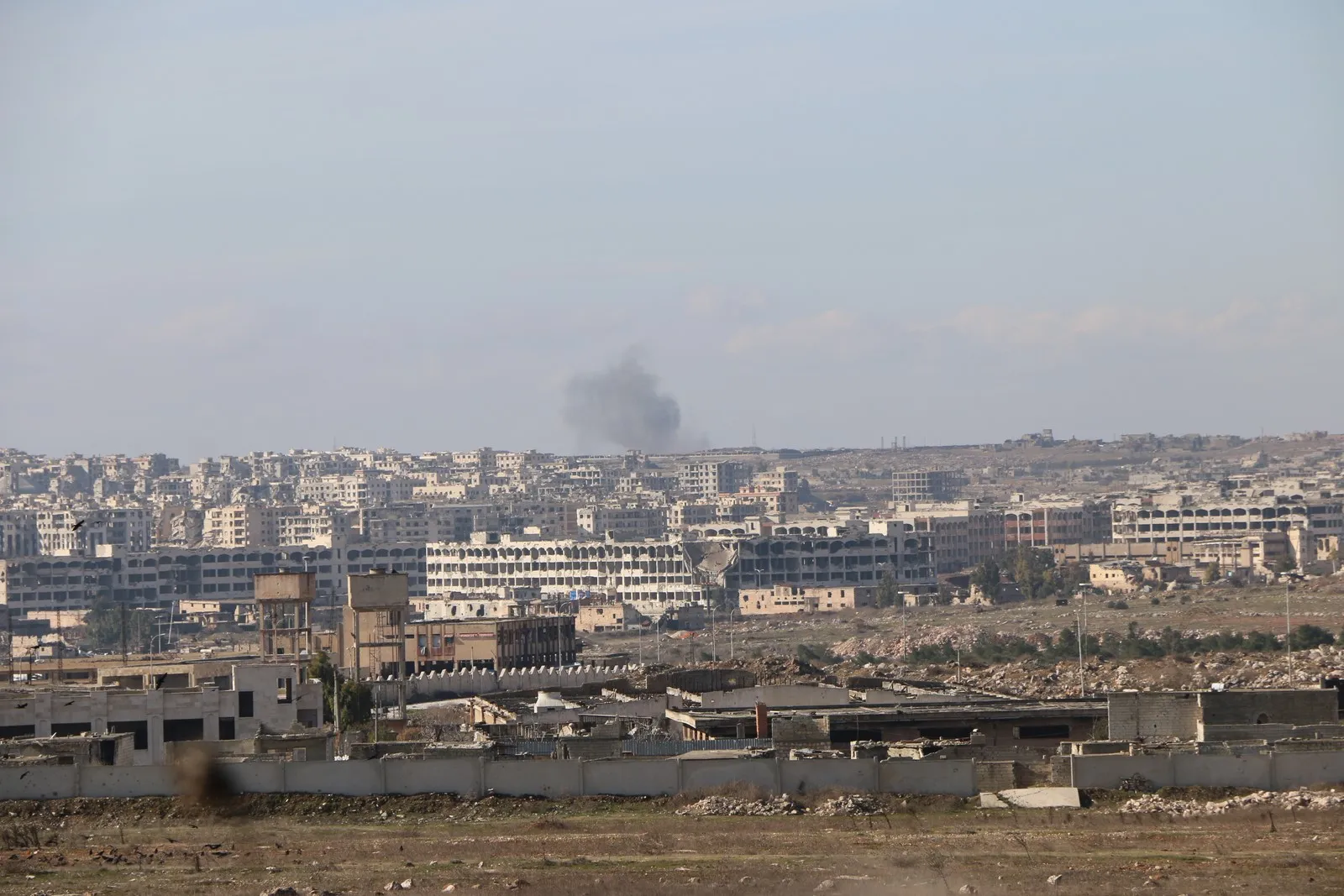 ​​​​​​​Russian warplanes bombed western countryside of Aleppo, mercenaries responded
