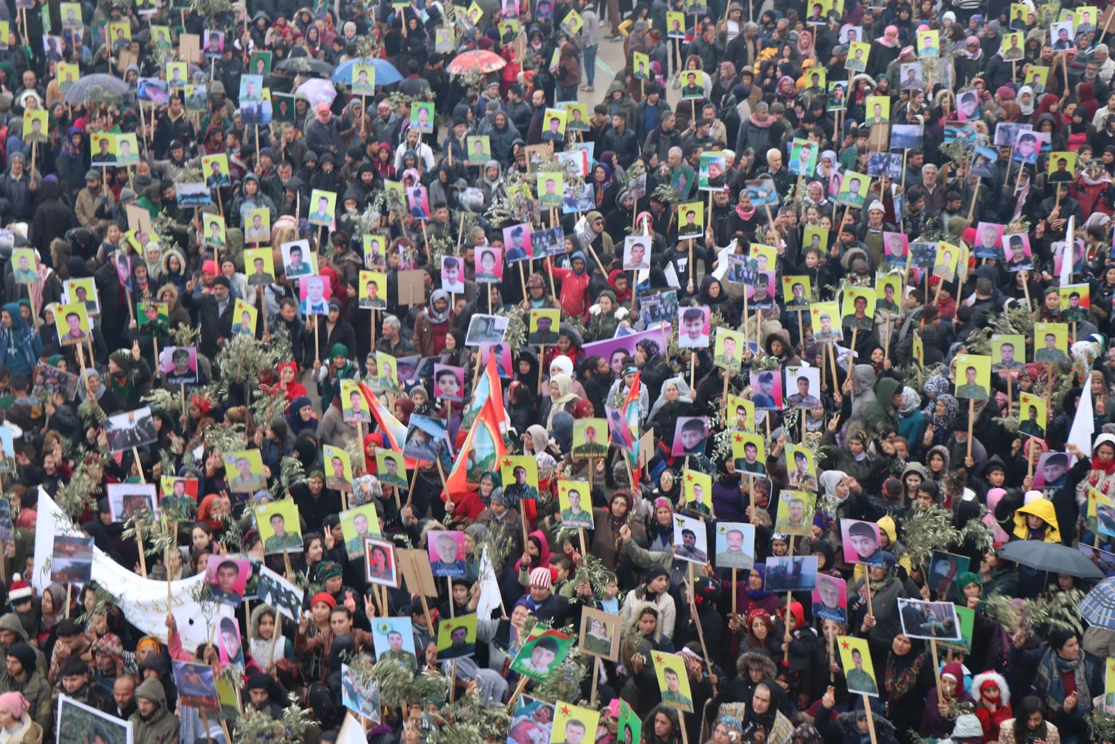 Tens of thousands of Afrin citizens renew Resistance of the Age
