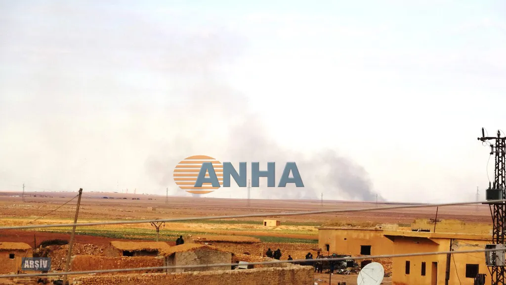 Turkish occupation bombed Jehbol silos in Ain Issa contryside